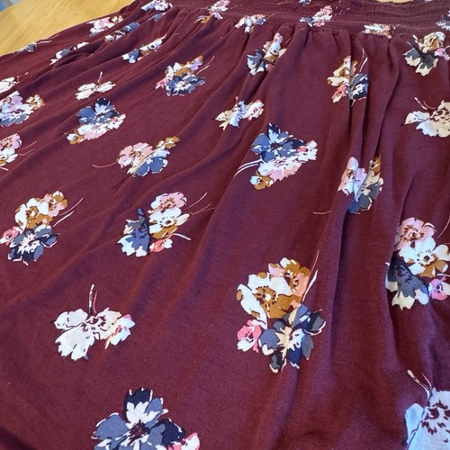 Y2k Old Navy Women’s Size Small Petite Off Shoulder 3/4 Sleeve Floral Blouse - Picture 8 of 8