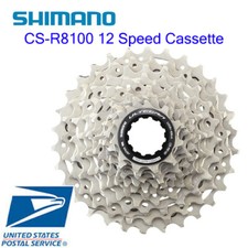 Shimano Ultegra CS-R8100 R8101 Hyperglide Cassette 12-Speed 30T 34T Silver