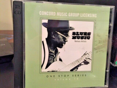 Concord Music Group Vol. 10 Double CD (promo, blues, 2 discs)