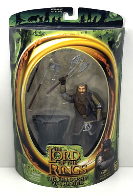 Toy Biz - Lord of The Rings - Fellowship of the Ring - Gimli - New in Package