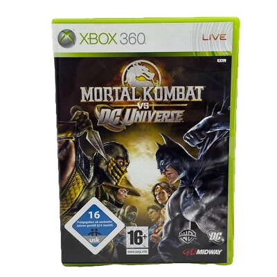 Mortal Kombat vs DC Universe XBOX 360 - Microsoft XBOX 360 - sehr guter Zustand 