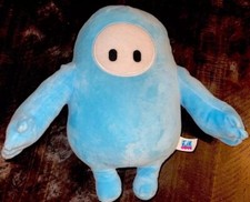 Fall Guys Licensed Blue Plush Toy 13 inch in Blue Costume Ultimate Knockout