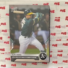 🛑 ELVIS ANDRUS 2021 TOPPS NOW #343 OAKLAND ATHLETICS SP PRINT RUN 246 🔥