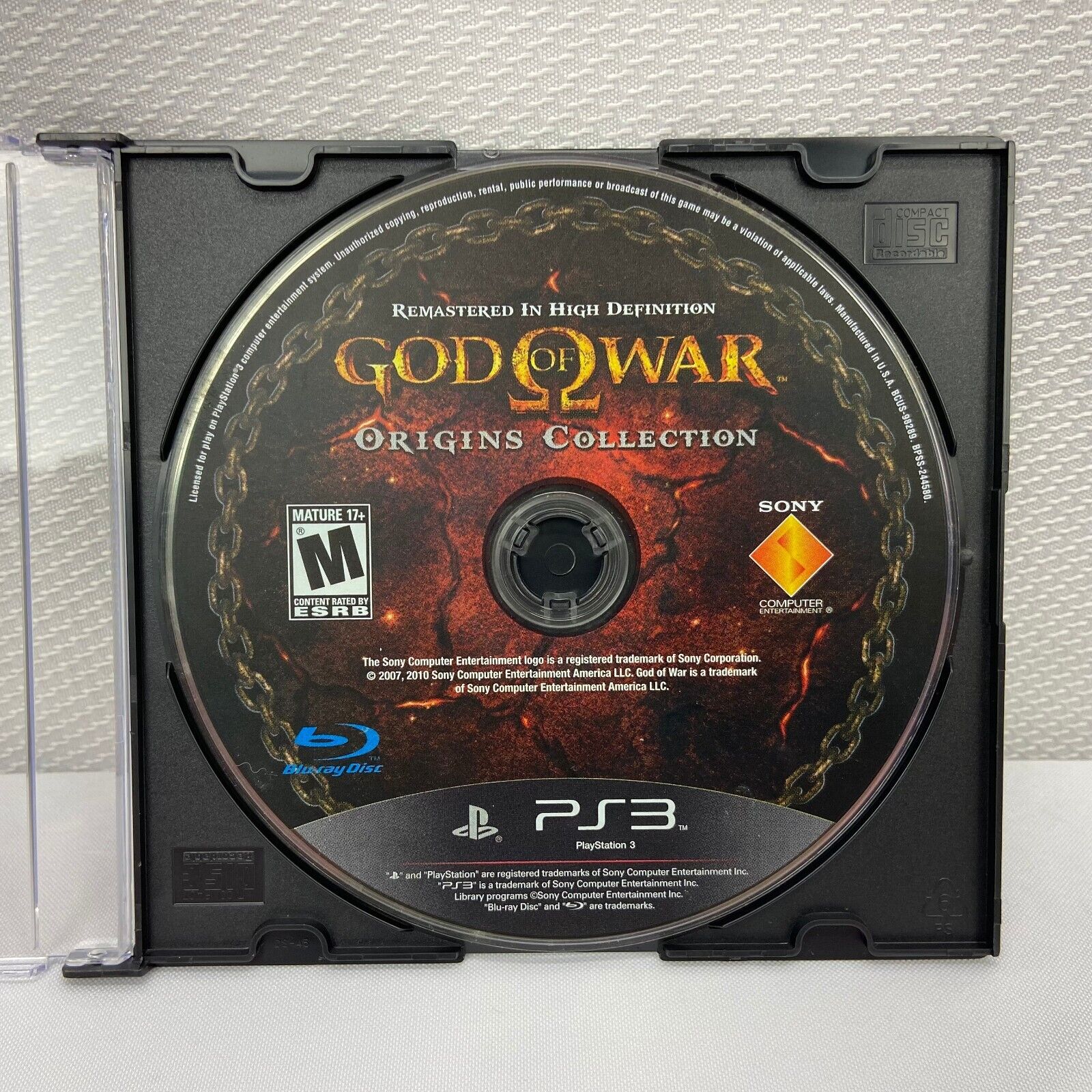 God of War Origins Collection, Sony, PlayStation 3, 711719828921 