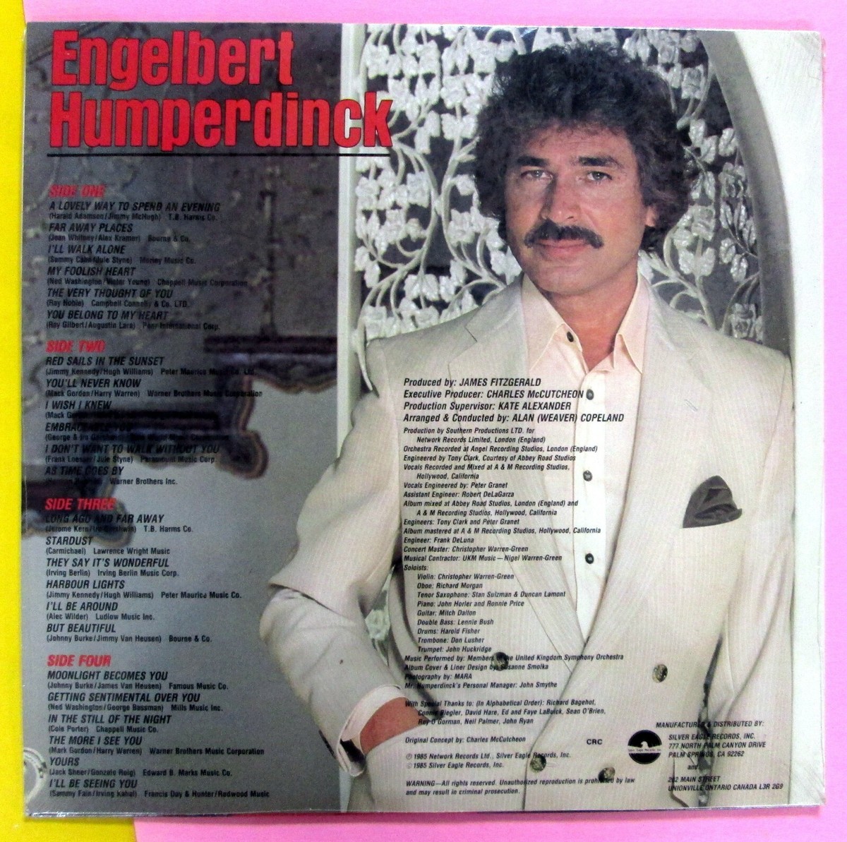 ENGELBERT HUMPERDINCK x2 SEALED 2LPs: Sings For You-1977