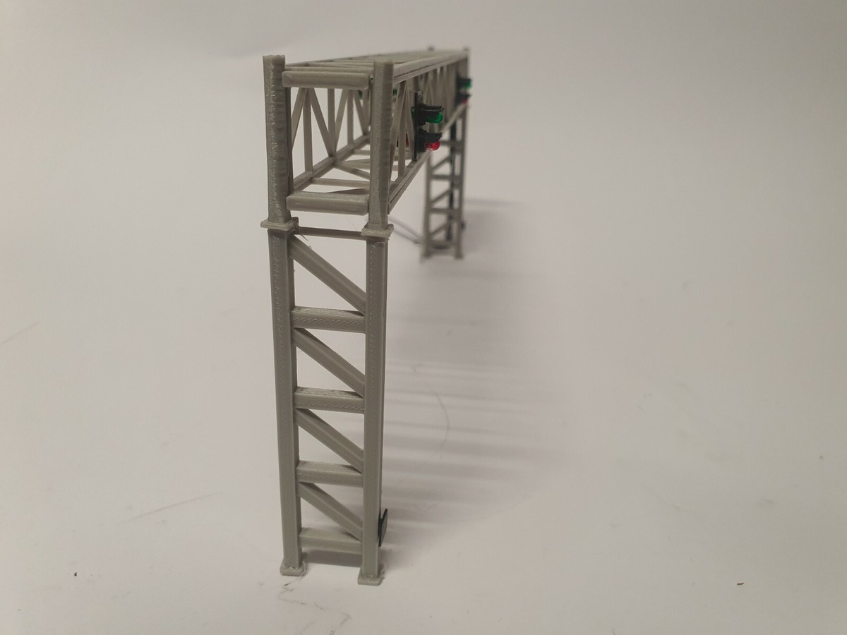 OO Gauge (1:76) Model Railway Gantry Kit - 2, 3, Or 4 Track, For Signals Or Overhead Lines, Unassembled