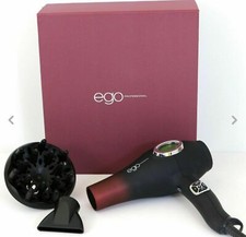 Ego Professional Evolve 2000W Hairdryer & Diffuser Tourmaline Salon Standard New