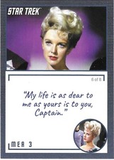 2020 STAR TREK TOS ARCHIVES & INSCRIPTIONS #36 Mea 3 Var. 6 of 8