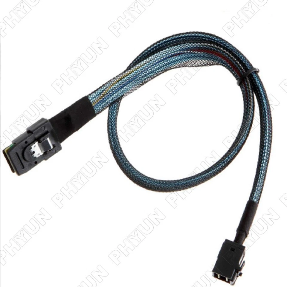 1x 1M Connection Cable Adapter SFF-8643 To Mini SAS SFF-8087 For SAS 2.1 SAS 3.0 - Image 2 of 4