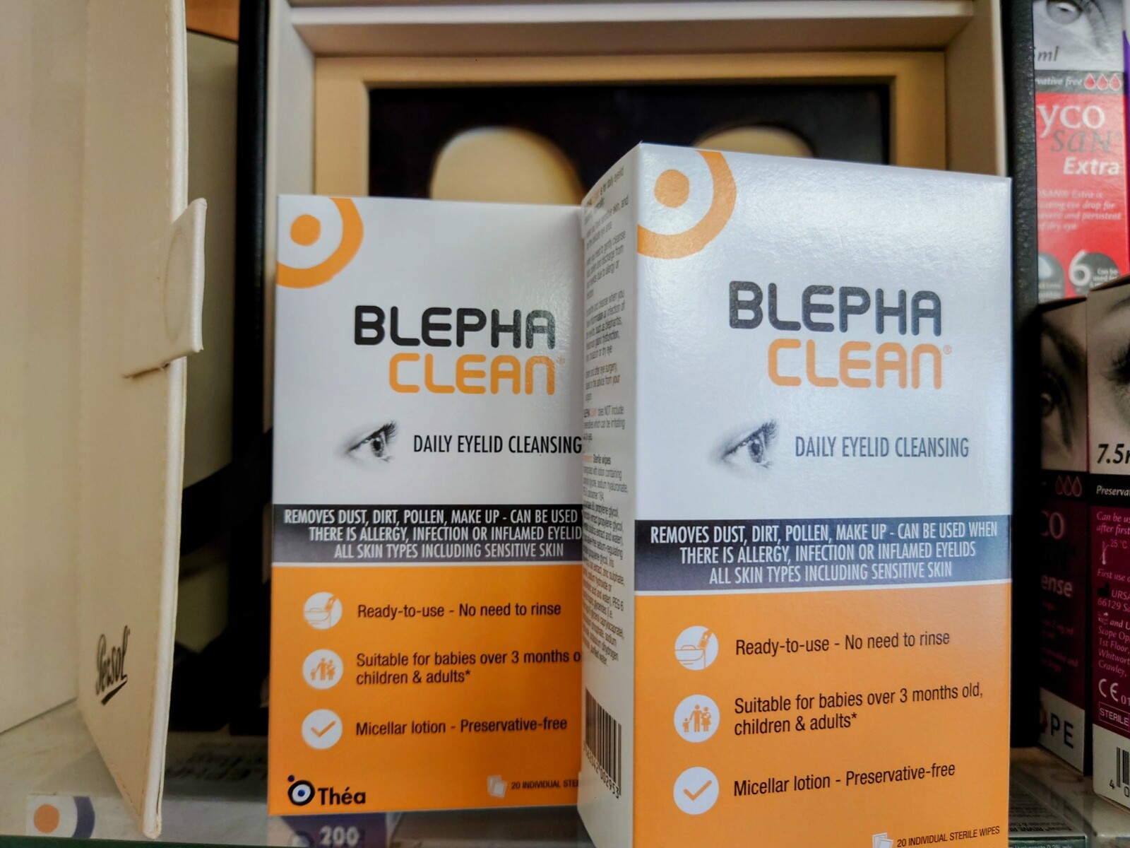 VALUE PACK **Blephaclean 40 Preservative-Free Wipes** Blepharitis mgd dry eyes