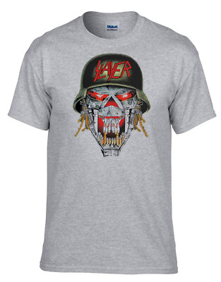 Slayer Rockband Rock Music legends Grau T-Shirt -520_Grau