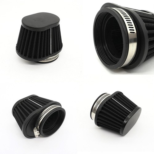 2pcs 51mm High Flows Cold Air Intake Filter Motorcycle Washable Air Pods Cleaner - Picture 4 of 10