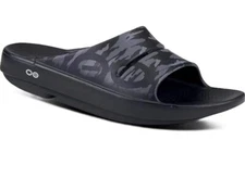 OOFOS OOahh Slide Black Camo - Men’s Size 11, Women’s 13 Recovery Sandals