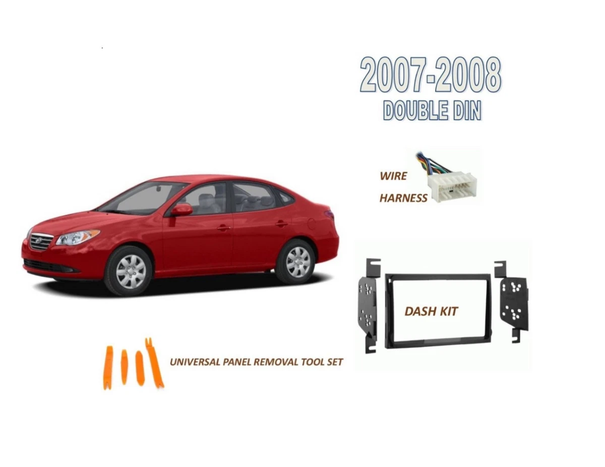 2010 hyundai elantra double cheap din dash kit