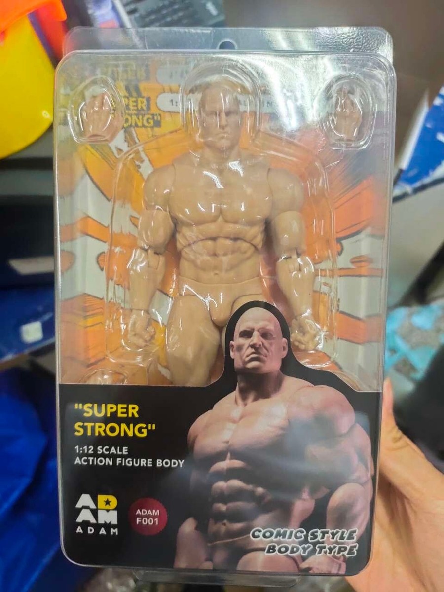MUFF TOYS ADAM 1/12 Male Strong Muscle Joint 6'' Flexible