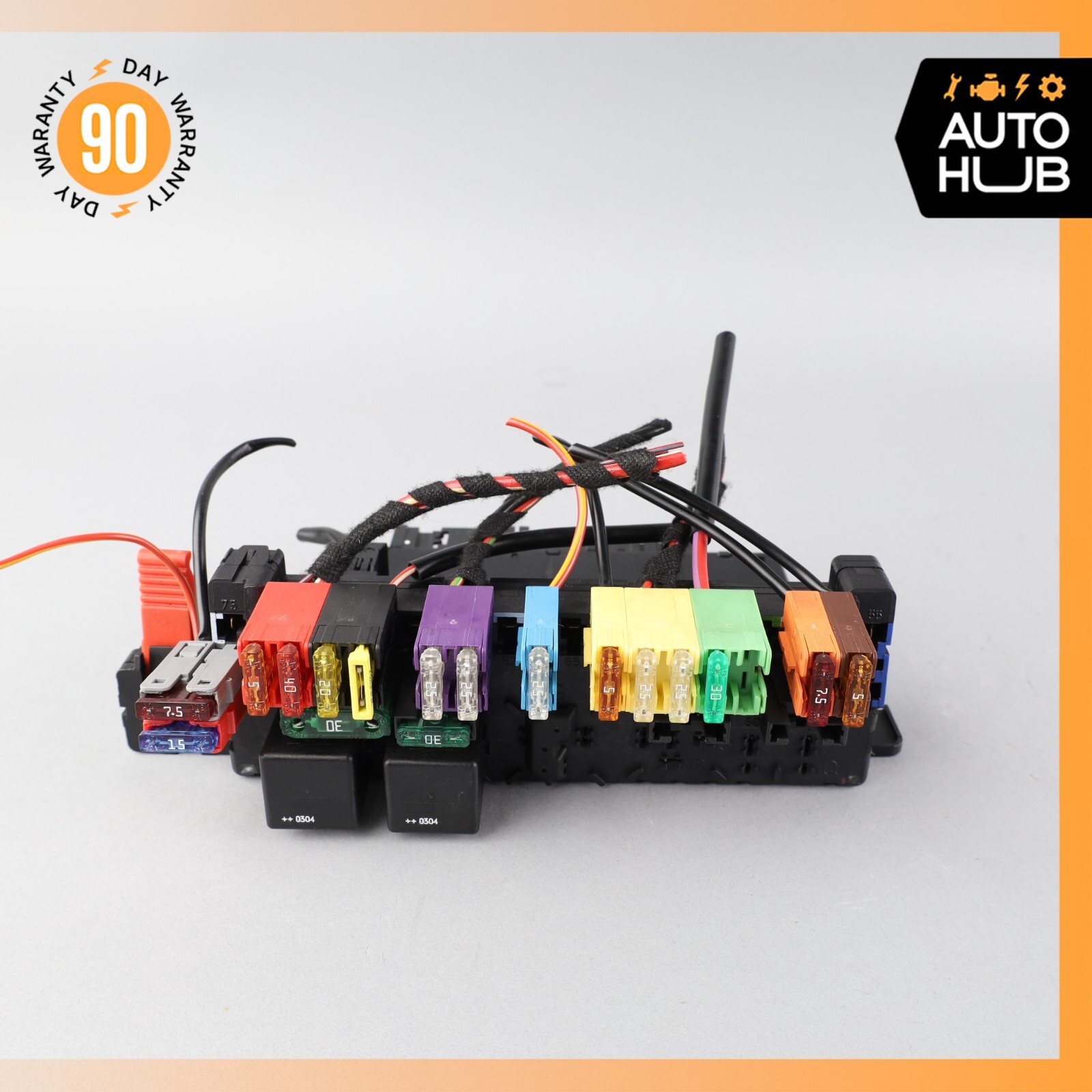 03-12 Mercedes R230 SL500 SL55 AMG SL550 Rear SAM Fuse Box Relay Module OEM