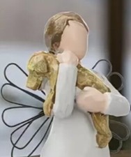 Angel Girl Her Dog Figure Statue Girl Woman - Puppy Memorial Figuerine Gift