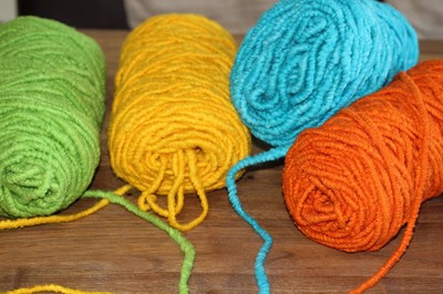 Wollband Wollschnur Filzband 1 cm dick wählb. aus 4 Farben