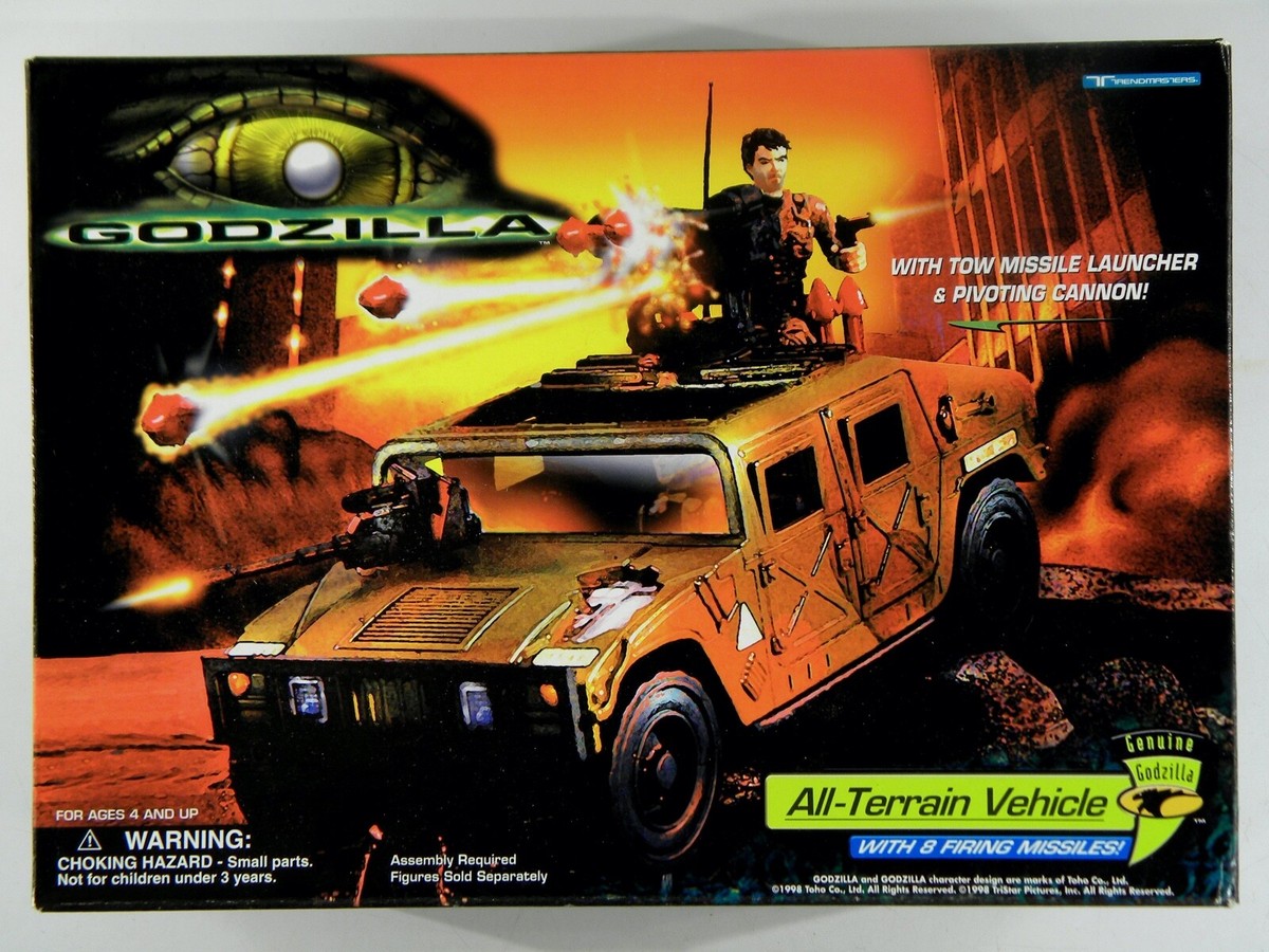 1998 Trendmasters Godzilla All-Terrain Vehicle factory sealed | eBay