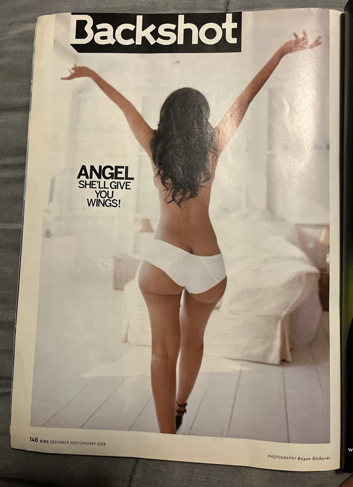 KING Magazine December 2007 / January 2008 Angel/ Sharon Leal/Don Imus/Lil Wayne - Image 2 of 2