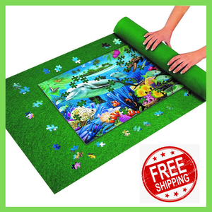 jigsaw puzzle mat transport pieces roll 2000 storage accessories