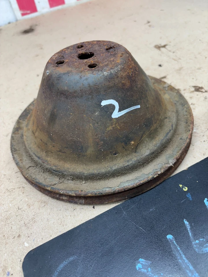 Oldsmobile 88 98 303 394 1949 1950 1951 bomba de agua polea polea ranura #2 Foto 4 de 4