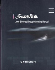 2009 Hyundai Santa Fe Electrical Troubleshooting Manual Wiring Diagram Schematic