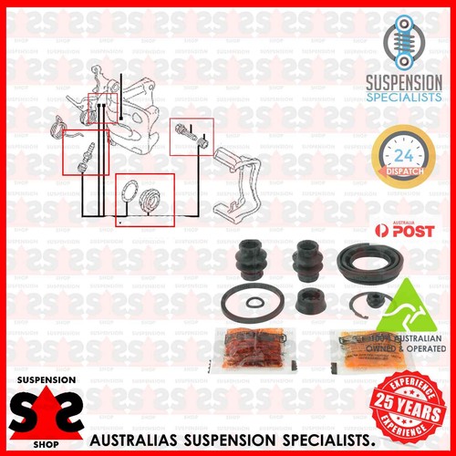 Rear Axle Repair Kit, Brake Caliper Suit AUDI A4 B7 Avant (8Ed) 2.0