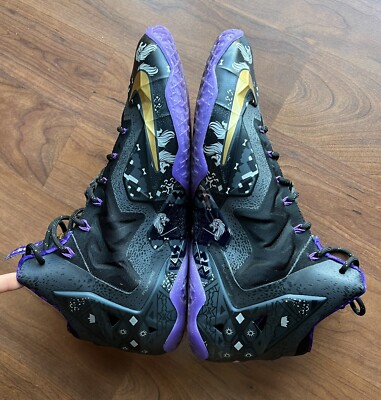 NIKE LEBRON XI 11 2014 SIZE 13 BHM BLACK HISTORY MONTH