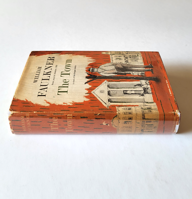 The Town William Faulkner 1st ED 2nd Print 1957 HC w/ Misprint