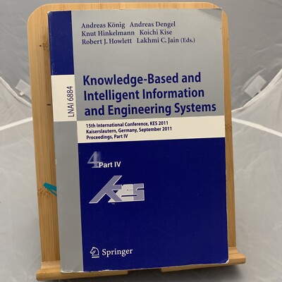 Knowledge-Based and Intelligent Information and Engineering Systems, Part IV: 15