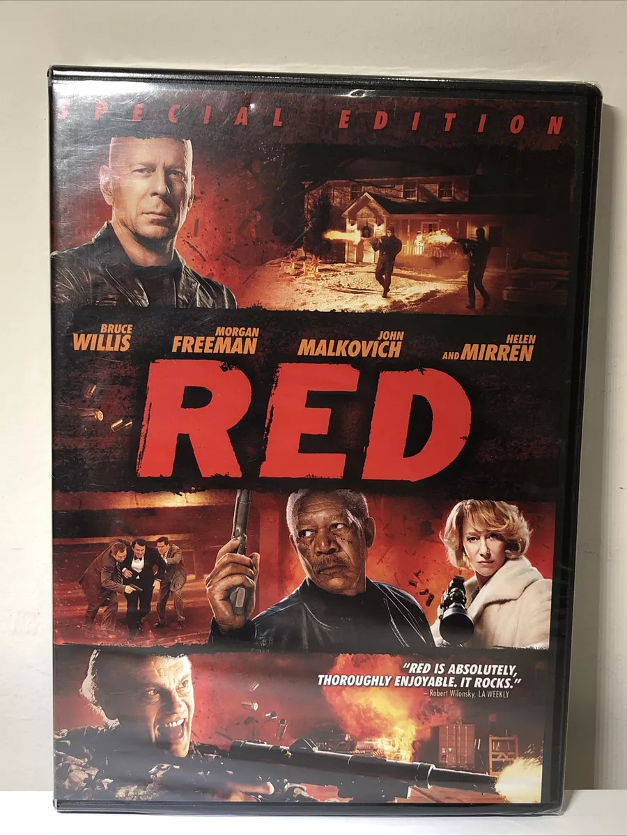 Red 2010 Movie, Bruce Willis, John Malkovich, Helen Mirren