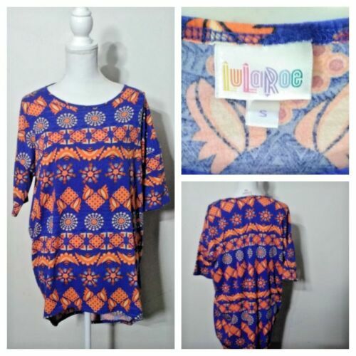 LuLaRoe Amelia Dress Womens S/M Fit & Flare A-Line Aztec Geometric Southwestern