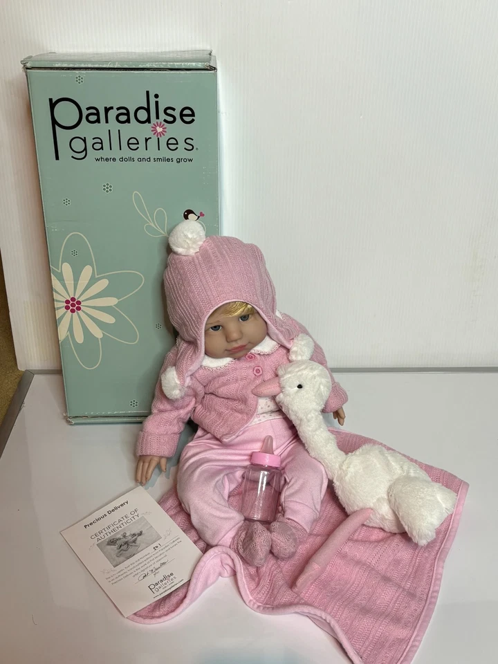 Paradise Galleries Precious Delivery Lifelike Reborn Baby Doll Infant Newborn - Image 2 of 4