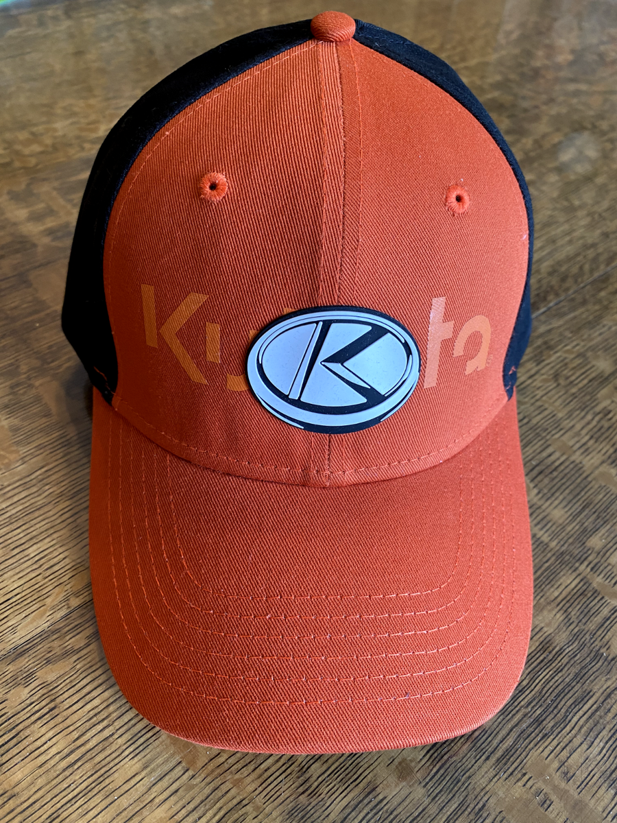NWT KUBOTA Rubber patch screenprint baseball cap hat A51 | eBay display picture 2