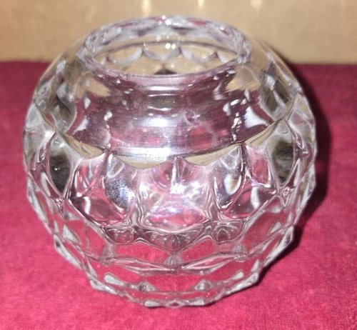 Fostoria American Clear 5" Tall Rose Bowl Vase #149