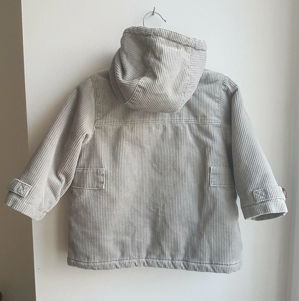 Manteau Enfant CATIMINI 18 mois en velours - Photo 2/3