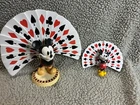 Mickey Mouse Thru the Mirror playing card plumage And Mickey Tree Ornament