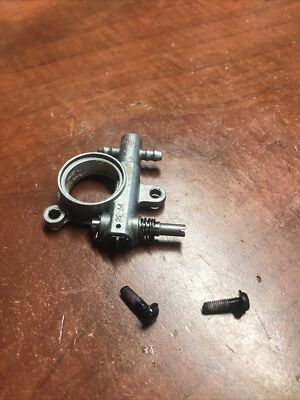 #ad #ad New OEM Genuine Oil Pump Assembly For Ryobi RY3818 Gas Chain Saw $18.99