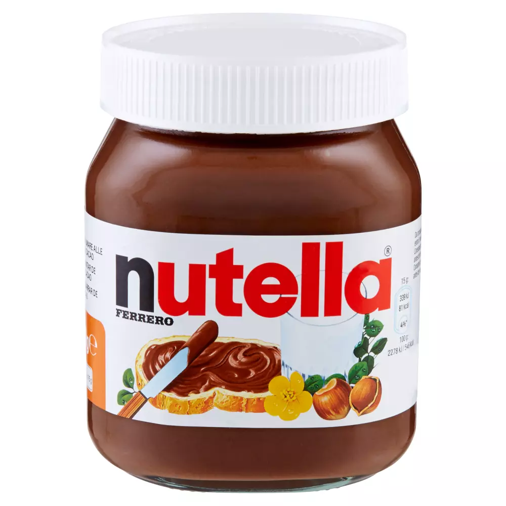 Nutella FERRERO Spread - with Hazel Chocolate Kinder Jar 450gr