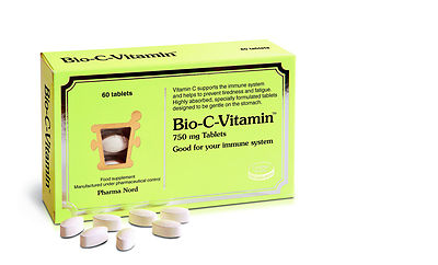 Bio C Vitamin - 60 - 750mg Tabletten von Pharma Nord - wasserlösliches Antioxidans
