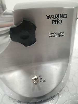 Waring Pro Professional Mg800 Meat Grinder with Attachments Waring Pro Professional Mg800 Meat Grinder with Attachments