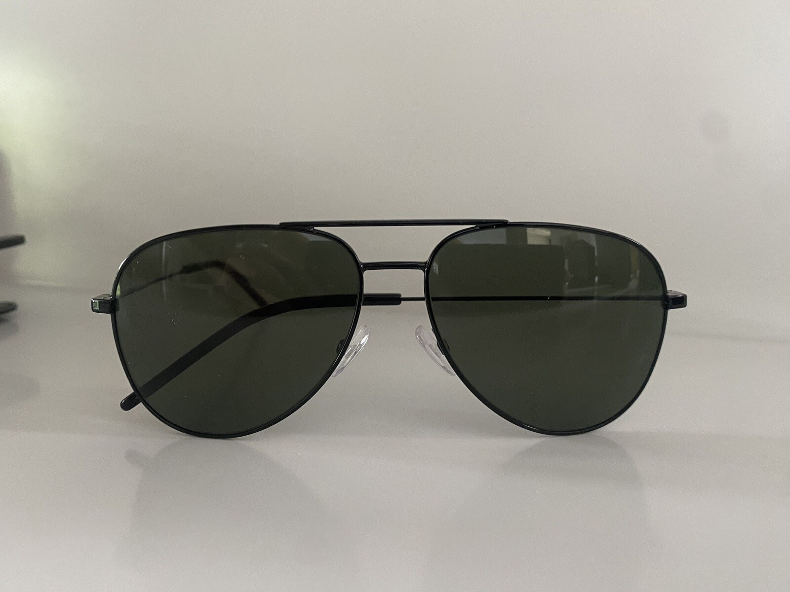 Saint Laurent Classic 11 aviatore nero vetro da sole unisex