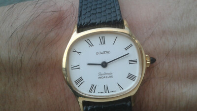 Duward DIPLOMATIC 3004 HAND-WINDING VINTAGE (1960's) WATCH NOS SWISS MONTRE UHR