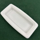 Vtg Pyrex White Milk Glass Butter Dish Bottom Base Only 72-B Excellent