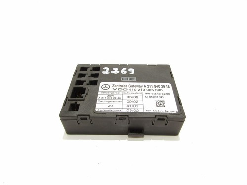 MERCEDES BENZ E W211 GATEWAY CONTROL MODULE UNIT Steuergerät a2115402945