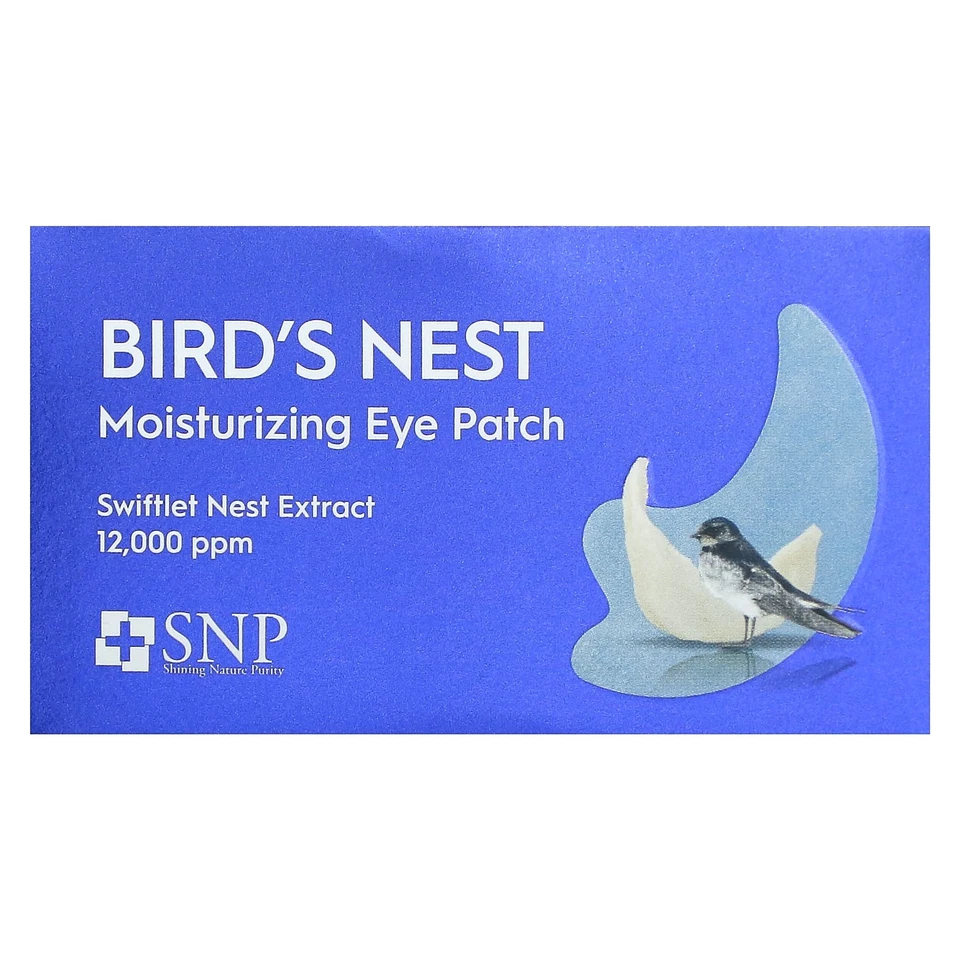 Parche hidratante para ojos Bird's Nest, 60 parches, 0,04 oz (1,25 g) cada uno Foto 2 de 4