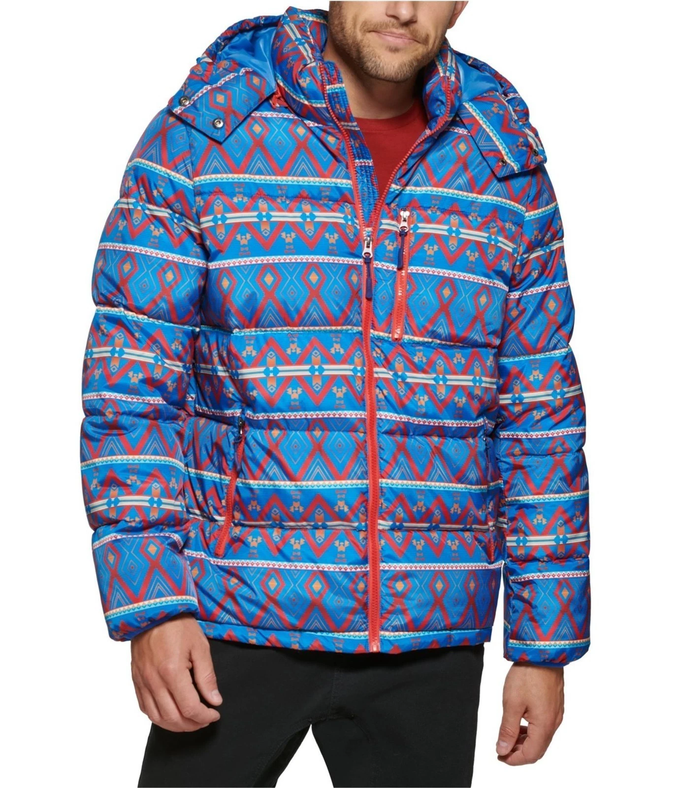Club Room Mens Stylish Puffer Jacket
