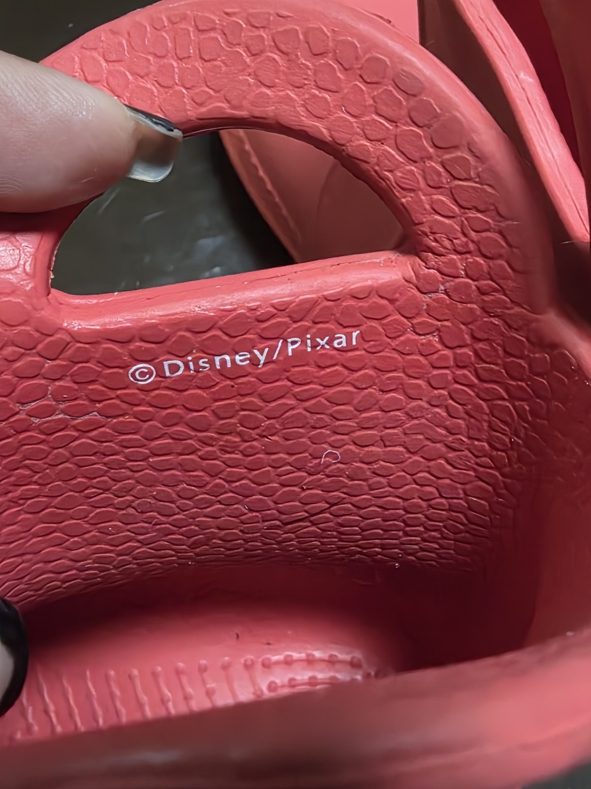 Crocs Cars Lightning McQueen Disney Pixar Red Handle It Rain Boots Junior SizeC6 image 4