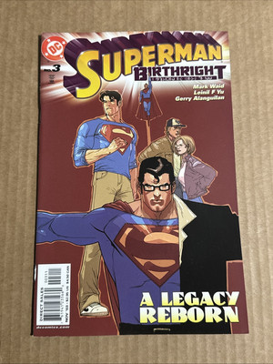SUPERMAN BIRTHRIGHT #3 FIRST PRINT DC COMICS (2003) LEGACY REBORN